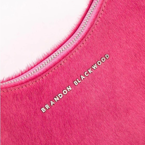 Brandon Blackwood Syl Bag- Pink Ponyhair - Picture 3 of 6